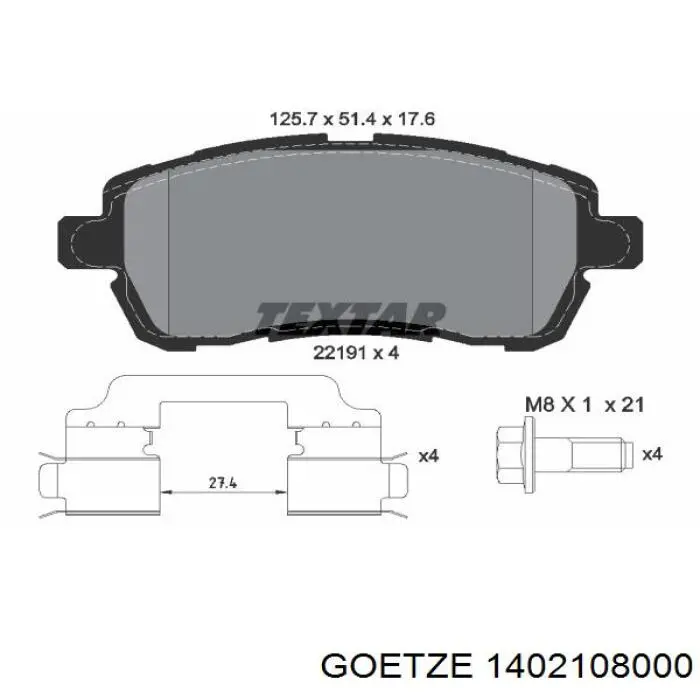 Гільза поршнева Goetze 1402108000 ціна, від 23.96 USD