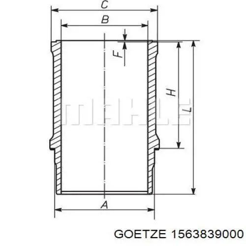 Гільза поршнева Yenmak 5105910000 ціна, від 24.93 USD
