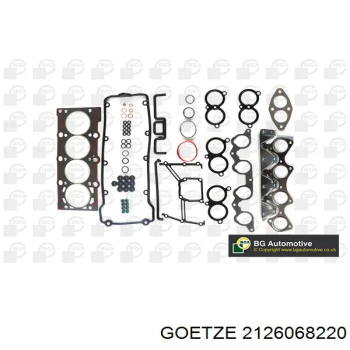 Купити 2126068220 Goetze Комплект прокладок двигуна, верхній