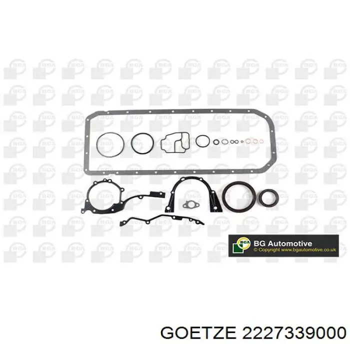 Комплект прокладок двигуна, нижній 816982 Elring