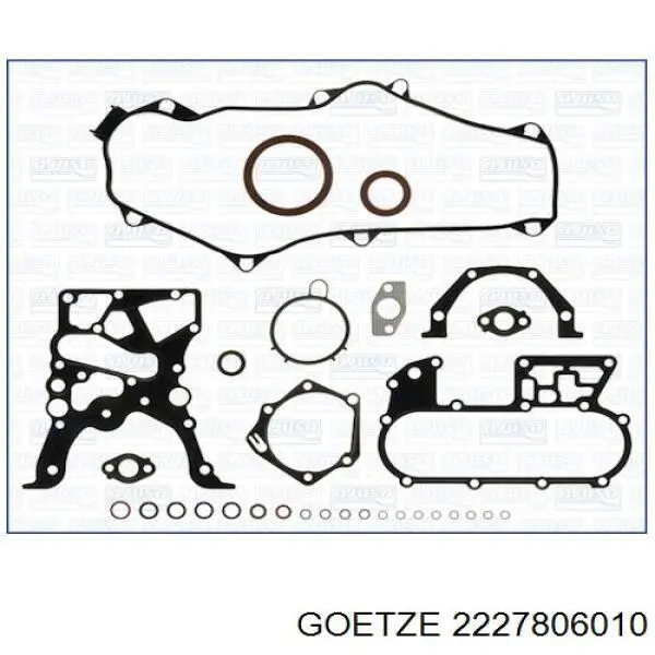 Комплект прокладок двигуна, нижній Goetze 2227806010 ціна, від 89.97 USD