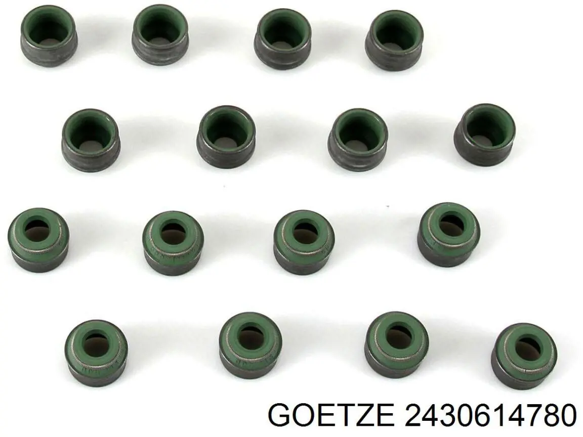 2430614780 Goetze сальник клапана (маслознімний, впуск/випуск, комплект на мотор)