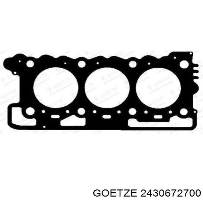 2430672700 Goetze сальник клапана (маслознімний, впуск/випуск, комплект на мотор)