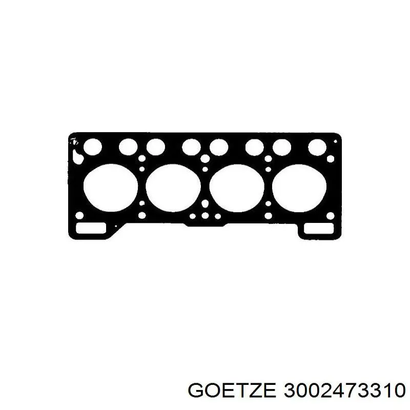 Прокладка головки блока циліндрів (ГБЦ) 3002473310 Goetze