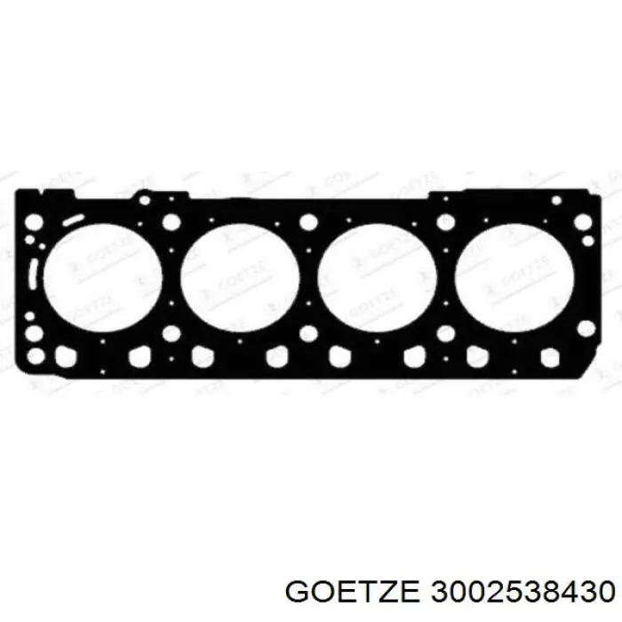 3002538430 Goetze прокладка головки блока циліндрів (гбц)