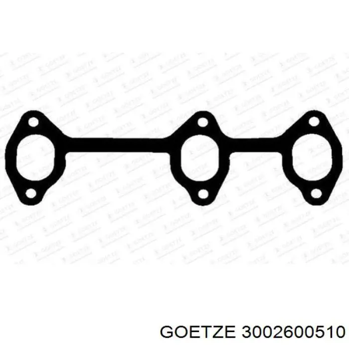 3002600510 Goetze прокладка головки блока циліндрів (гбц)