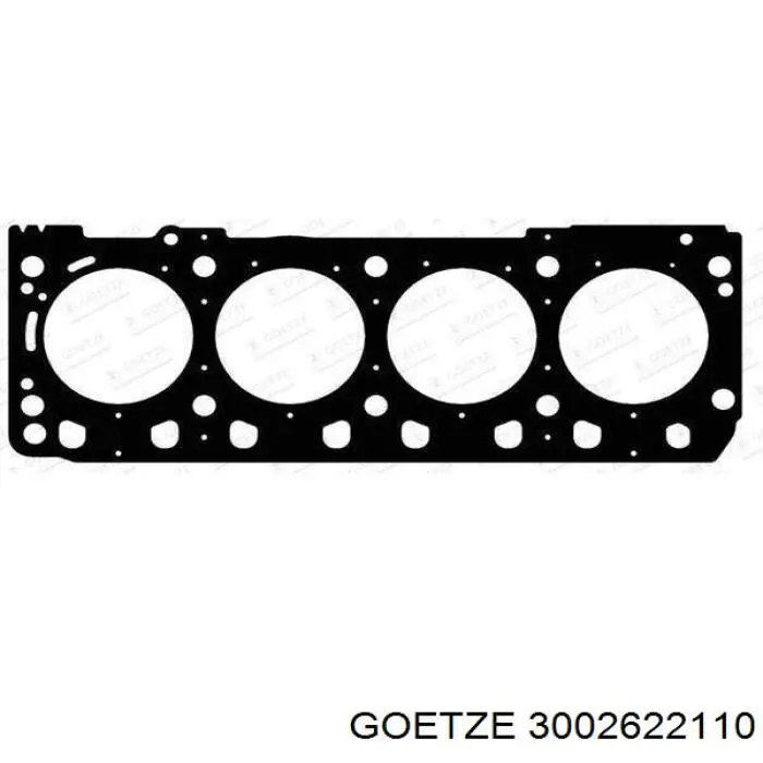11121731578 BMW прокладка головки блока циліндрів (гбц, права)