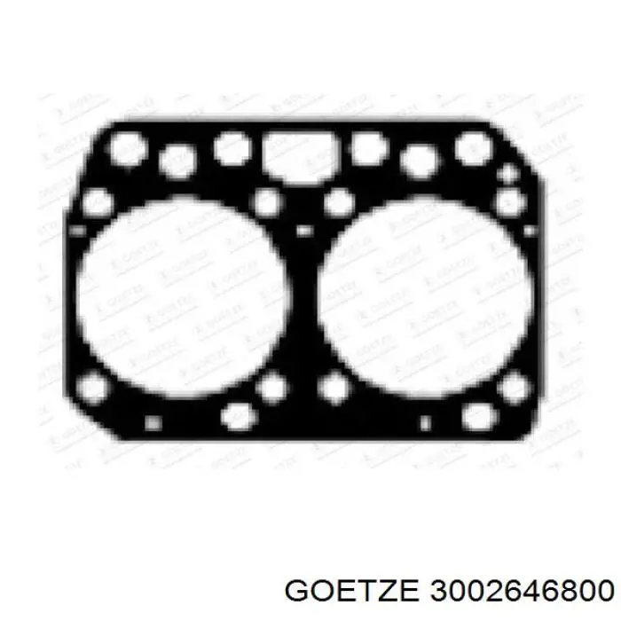 Прокладка ГБЦ Goetze 3002646800 ціна, від 33.67 USD