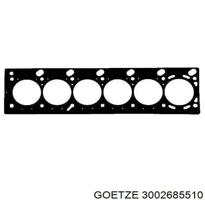 3002685510 Goetze прокладка головки блока циліндрів (гбц)