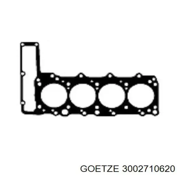 Прокладка ГБЦ Goetze 3002710620 ціна, від 24.33 USD