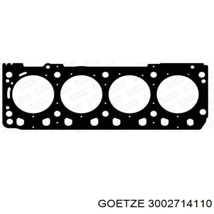 3002714110 Goetze прокладка головки блока циліндрів (гбц)