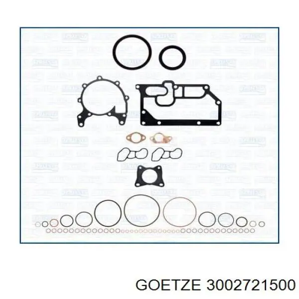 3002721500 Goetze прокладка головки блока циліндрів (гбц)