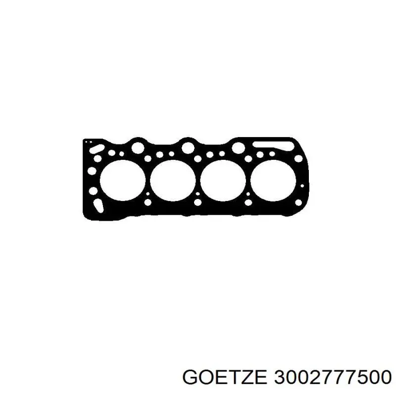 3002777500 Goetze прокладка головки блока циліндрів (гбц)