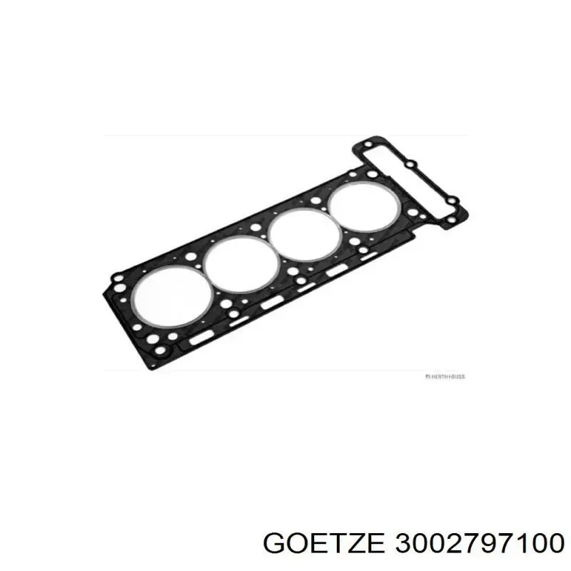 Прокладка головки блока циліндрів (ГБЦ) Mercedes A1110162820