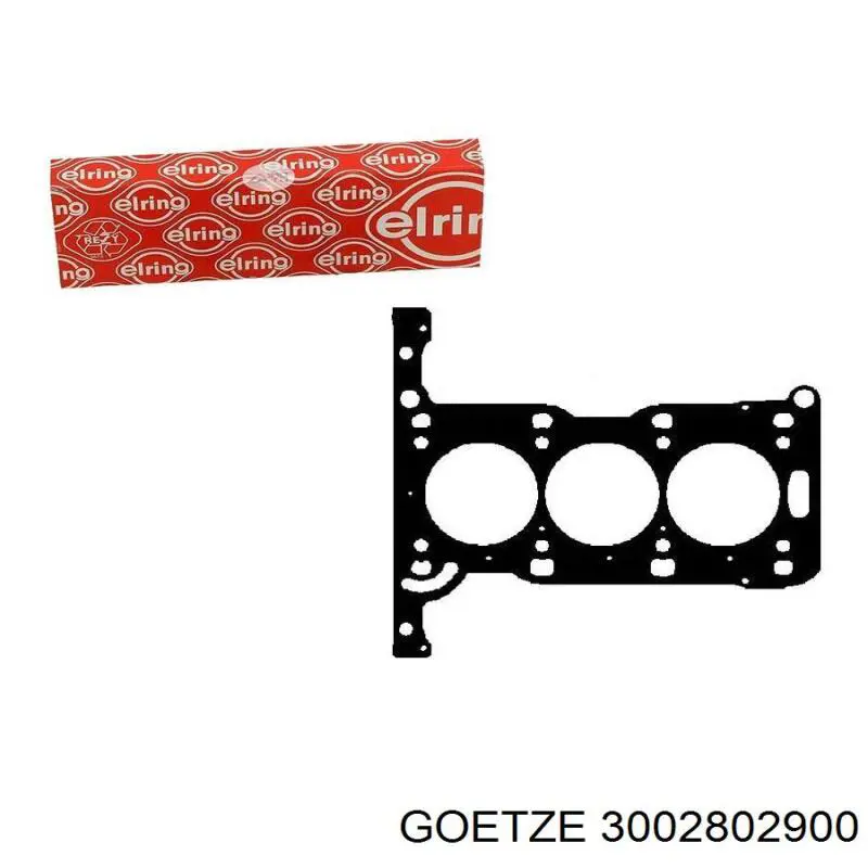 Прокладка головки блока циліндрів (ГБЦ) 3002802900 Goetze