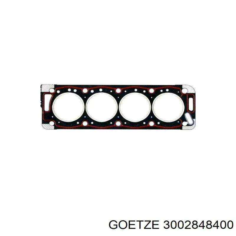 3002848400 Goetze прокладка головки блока циліндрів (гбц)