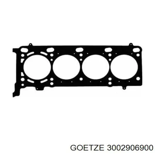 Прокладка головки блока циліндрів (ГБЦ), права 3002906900 Goetze