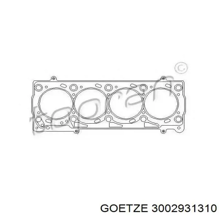 Купити 3002931310 Goetze Прокладка ГБЦ