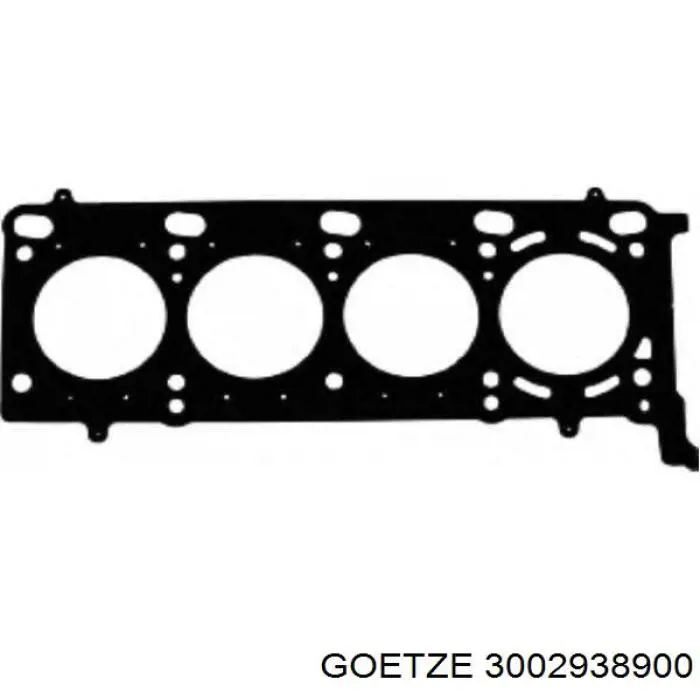 3002938900 Goetze прокладка головки блока циліндрів (гбц, права)