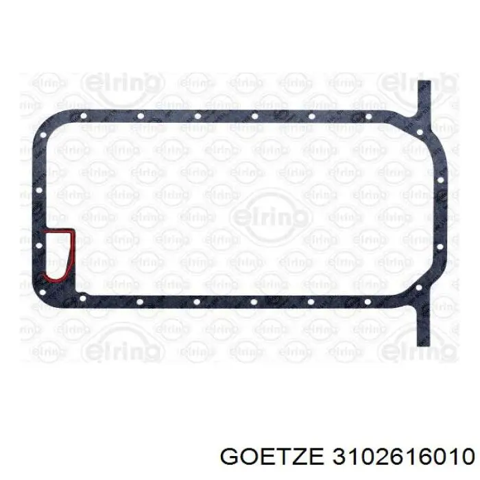Прокадка масляного картера піддону BMW 11131739592