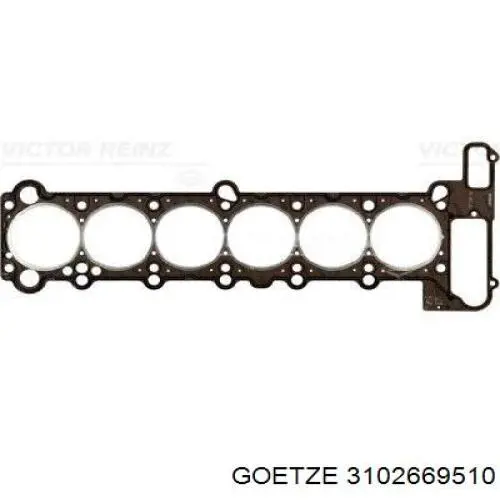Купити 3102669510 Goetze Прокладка до глушника
