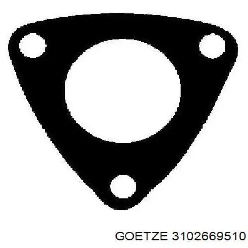 Прокладка прийомної труби глушника Goetze 3102669510 ціна, від 2.71 USD