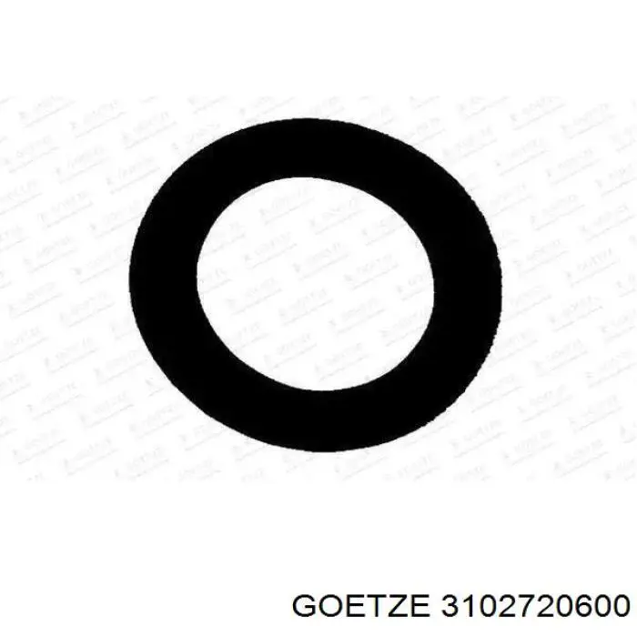 652599 Opel прокладка піддону картера двигуна