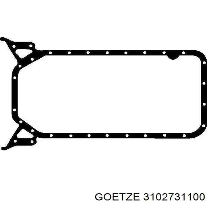 Прокладка піддону картера двигуна 3102731100 Goetze