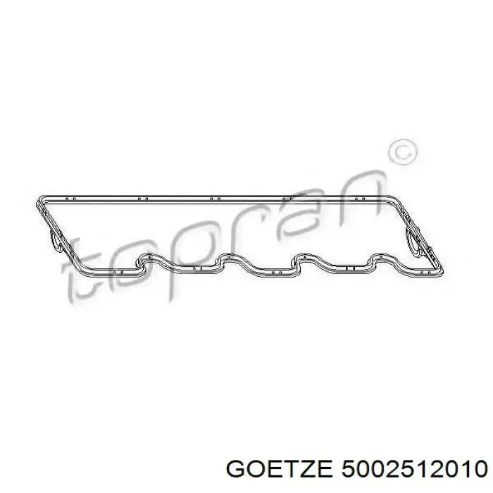 Прокладка клапанної кришки двигуна Goetze 5002512010 ціна, від 7.45 USD