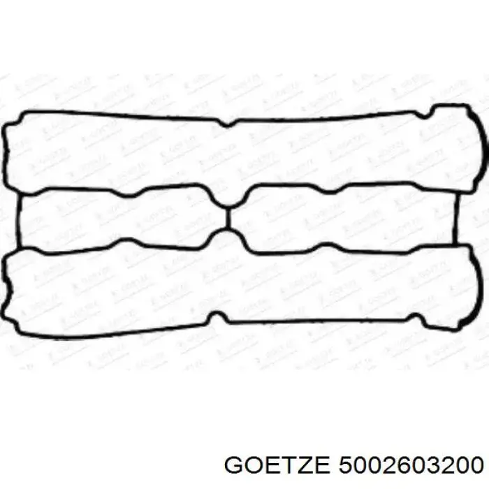 5002603200 Goetze Прокладка кришки клапанної 