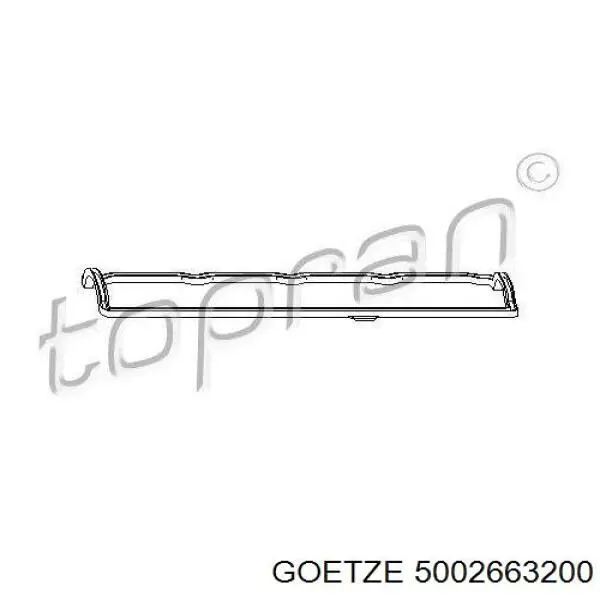 Прокладка клапанної кришки 5002663200 Goetze