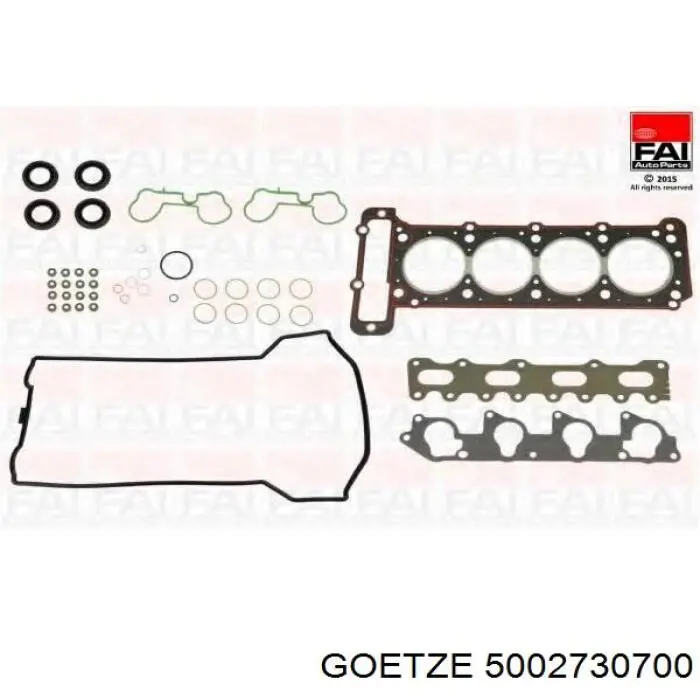 5002730700 Goetze Прокладка кришки клапанної 