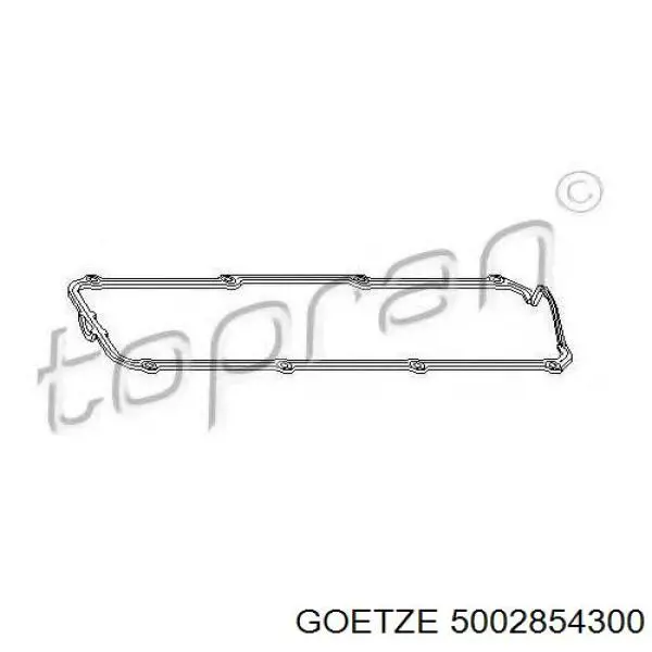 5002854300 Goetze Прокладка кришки клапанної 