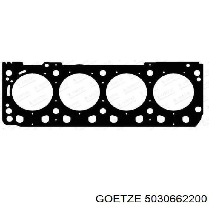 Купити 5030662200 Goetze Сальник колінвала задній