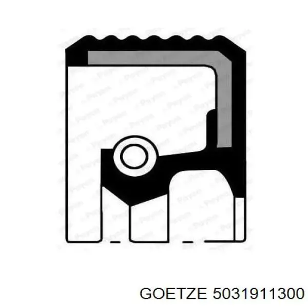 5031911300 Goetze Сальник колінчастого валу