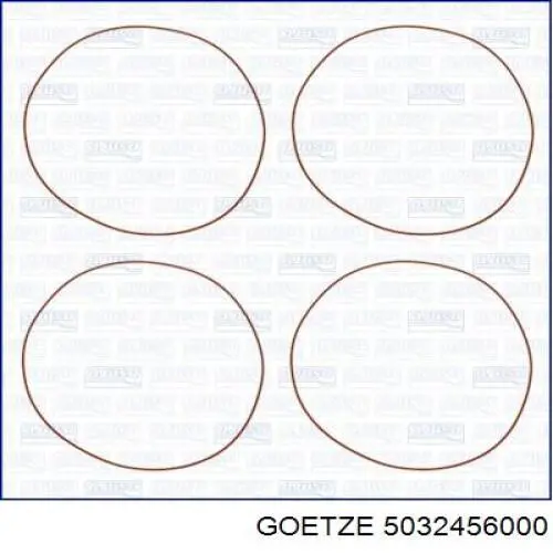 5032456000 Goetze Кільце ущільнювальне під гільзу двигуна