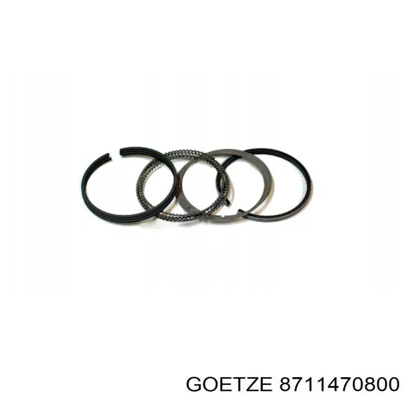 Поршень в комплекті на 1 циліндр, 3-й ремонт (+0,60) Mahle Original 0399901