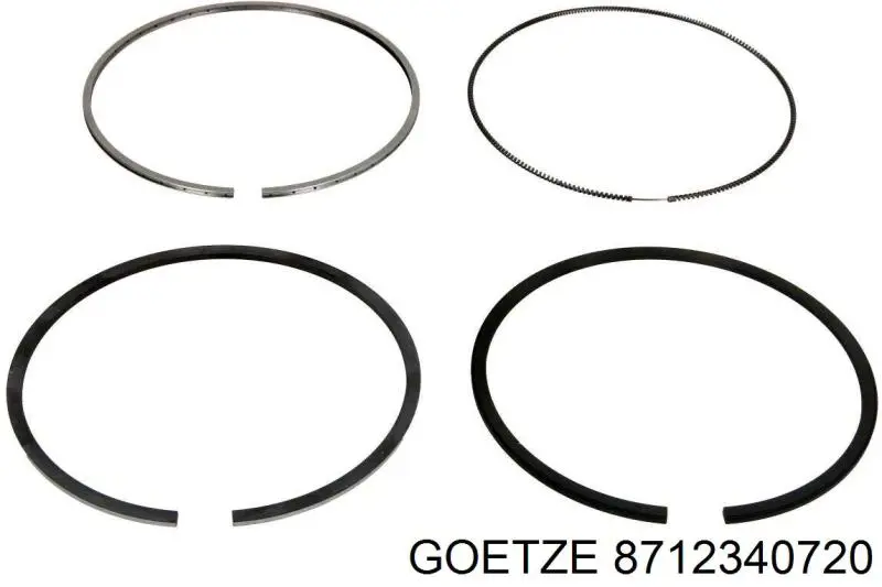 021PI00124002 Mahle Original Поршень в зборі