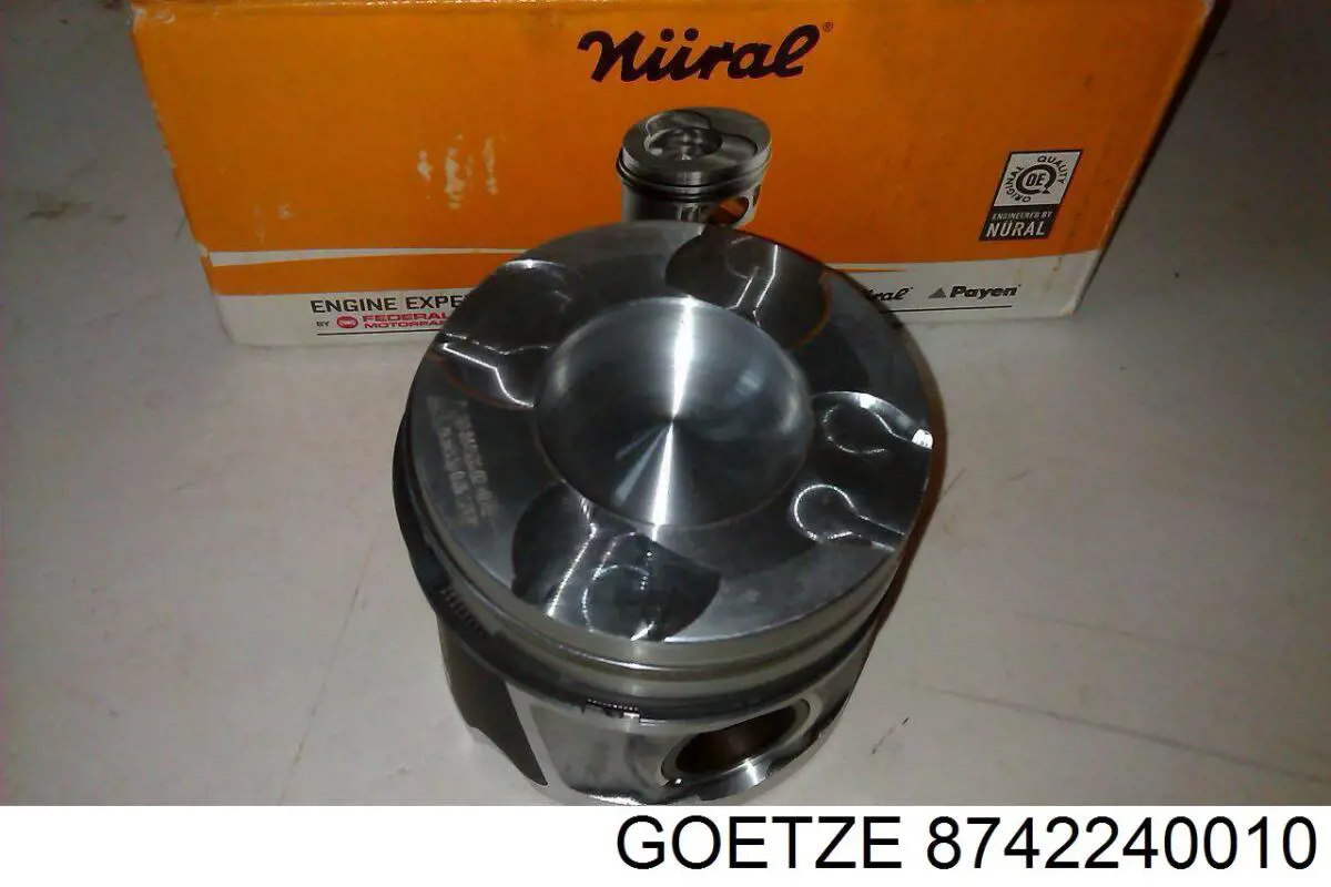 8742240010 Nural Поршень (комплект на мотор), STD