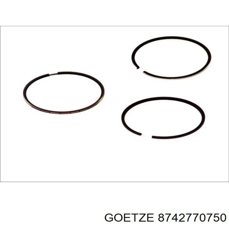 Поршня, 2-й ремонт (+0,50) Goetze 8742770750 ціна, від 77.47 USD