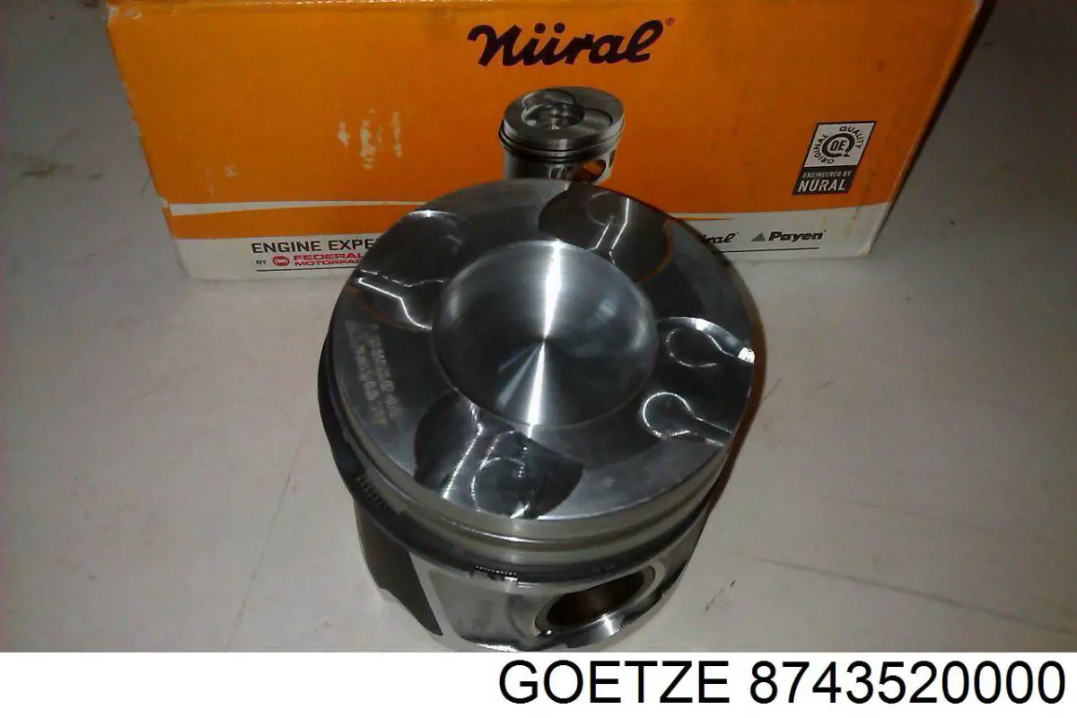 Поршень в зборі Goetze 8743520000 ціна, від 97.21 USD