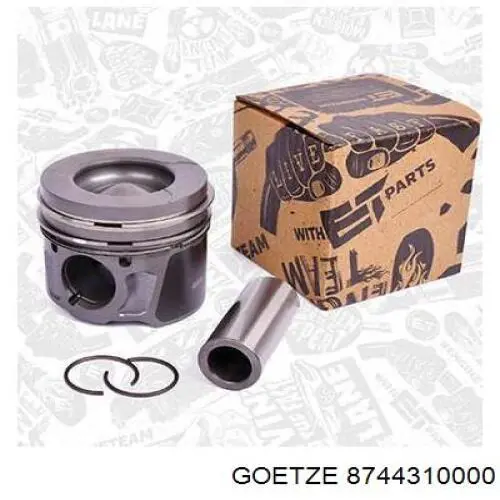039PI00117000 Mahle Original Поршня на 1 циліндр, STD