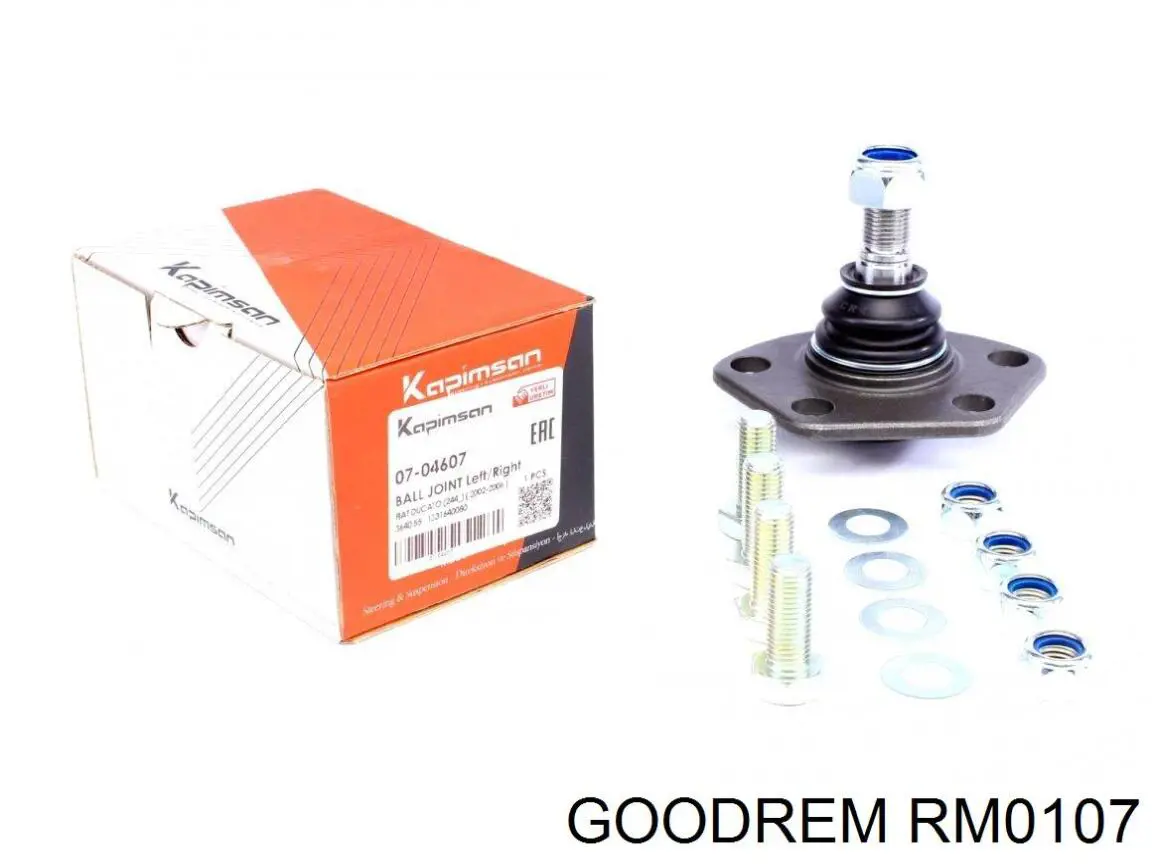 RM0107 Goodrem Гальмівні колодки ручника