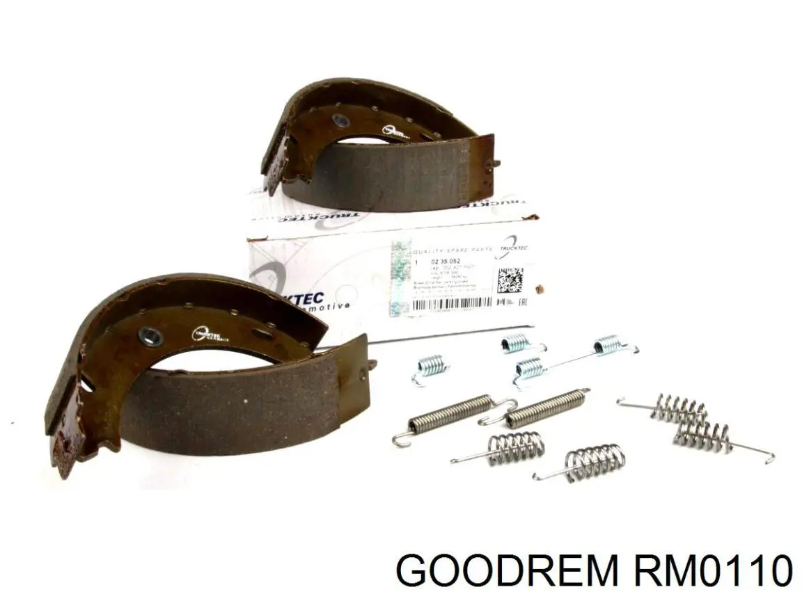 Колодки стоянкового гальма Goodrem RM0110