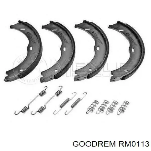 RM0113 Goodrem Гальмівні колодки ручника