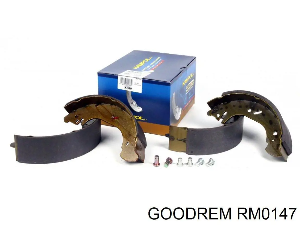 Колодки гальмові задні, барабанні Goodrem RM0147 ціна, від 28.24 USD