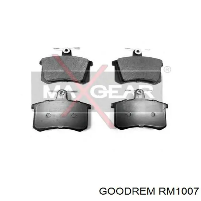 Задні гальмівні колодки RM1007 Goodrem