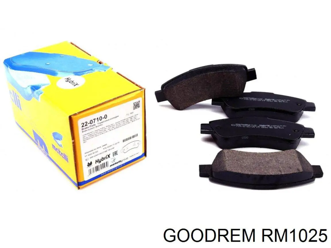Купити RM1025 Goodrem Задні колодки