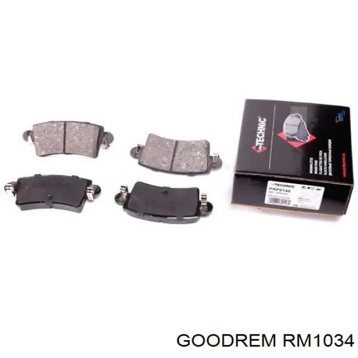 Купити RM1034 Goodrem Задні колодки