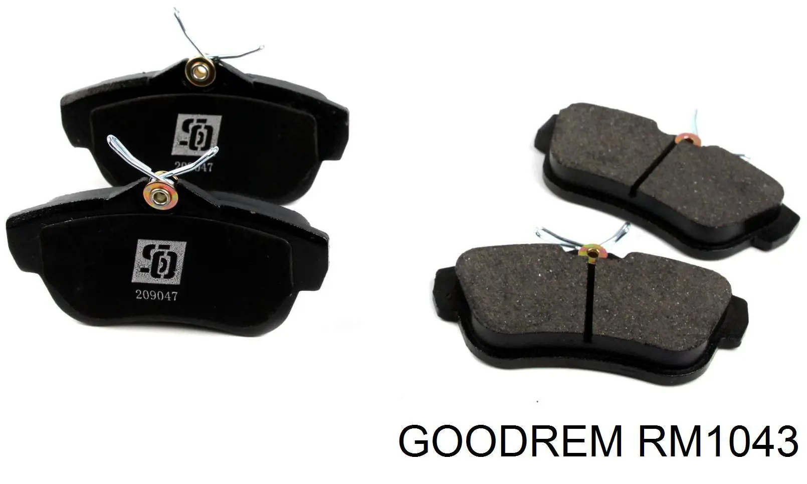 Купити RM1043 Goodrem Задні колодки
